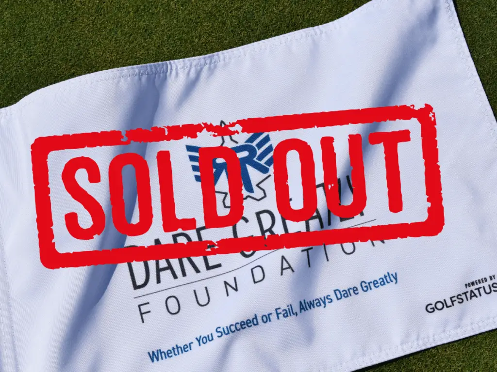 Dare Greatly Sponsor Package Hole Flag 2